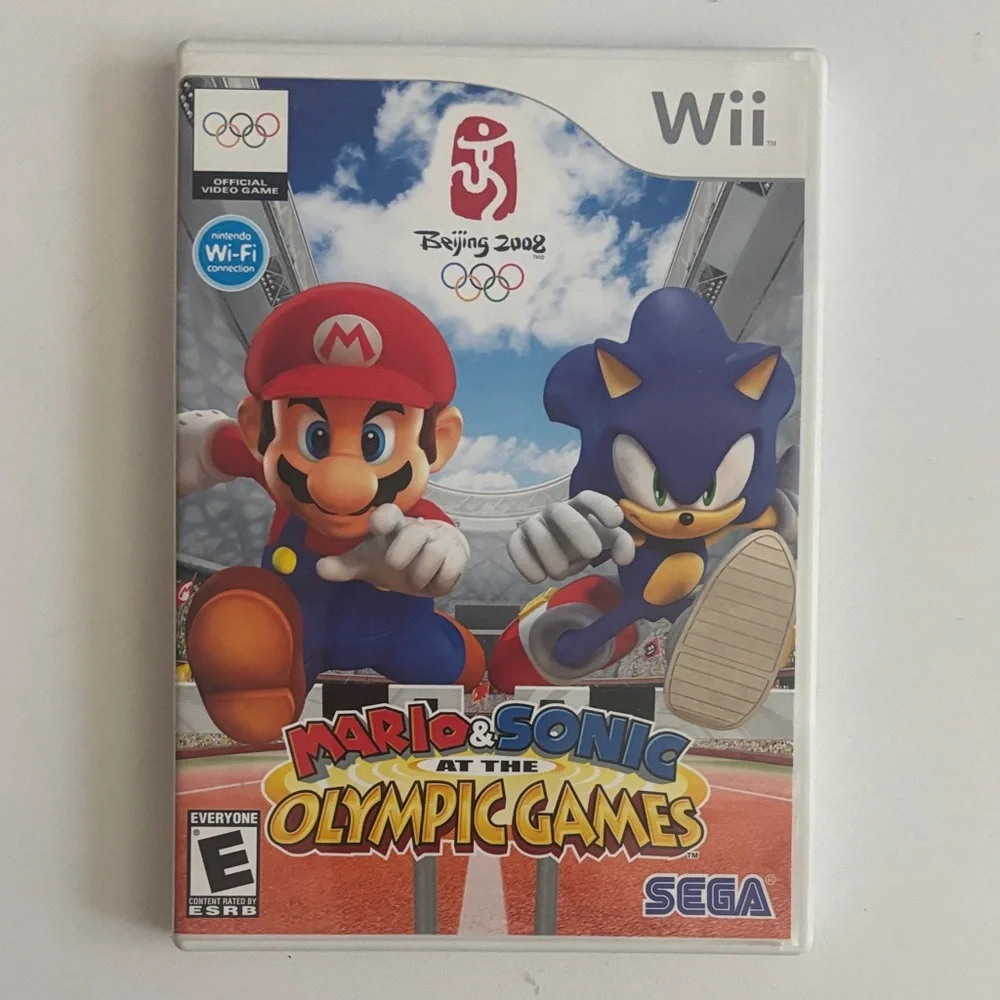 Nintendo Mario & Sonic at the Olympic Games - Red, Blue, Yellow